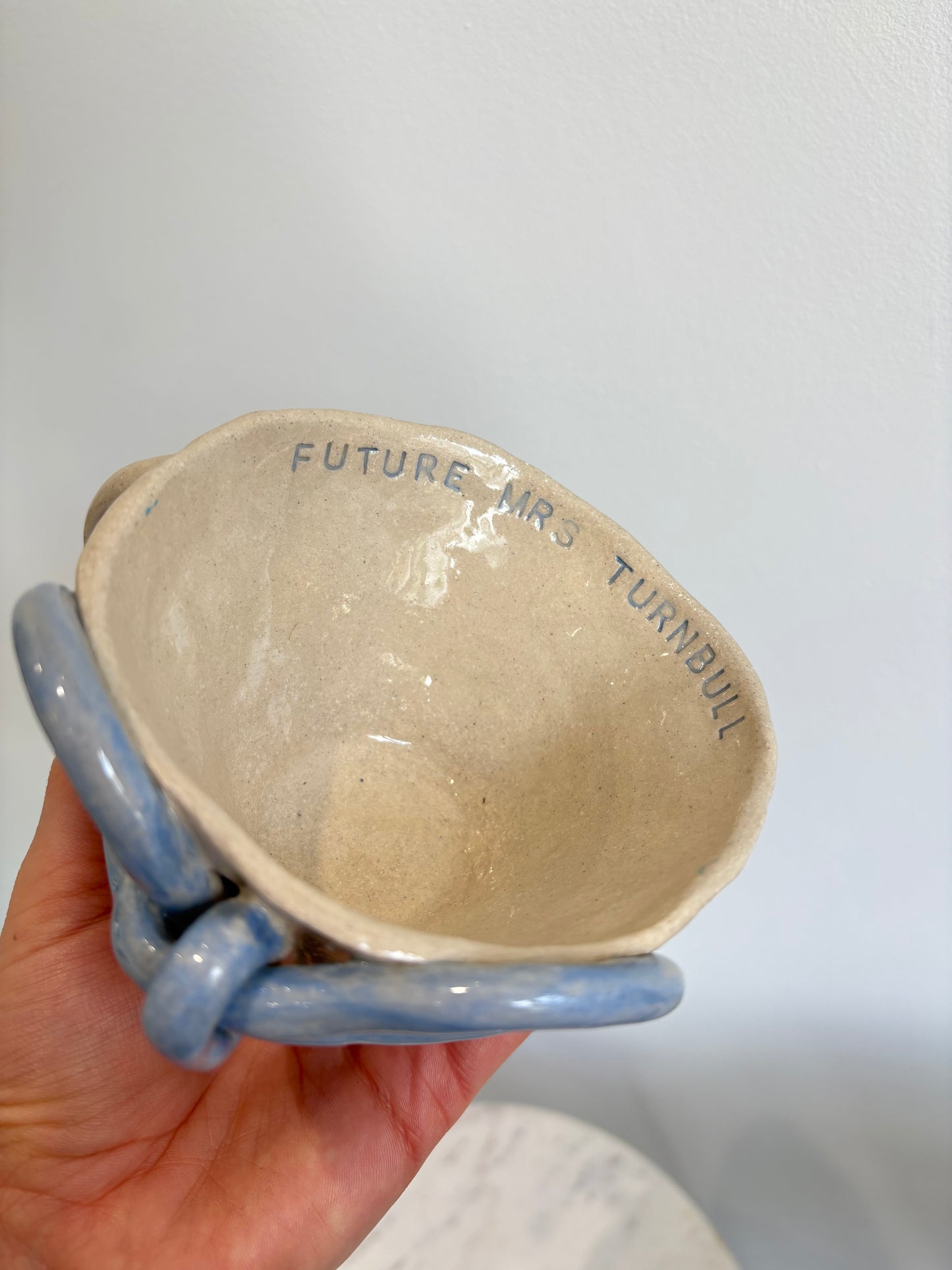 'Something Blue' Bridal Mug
