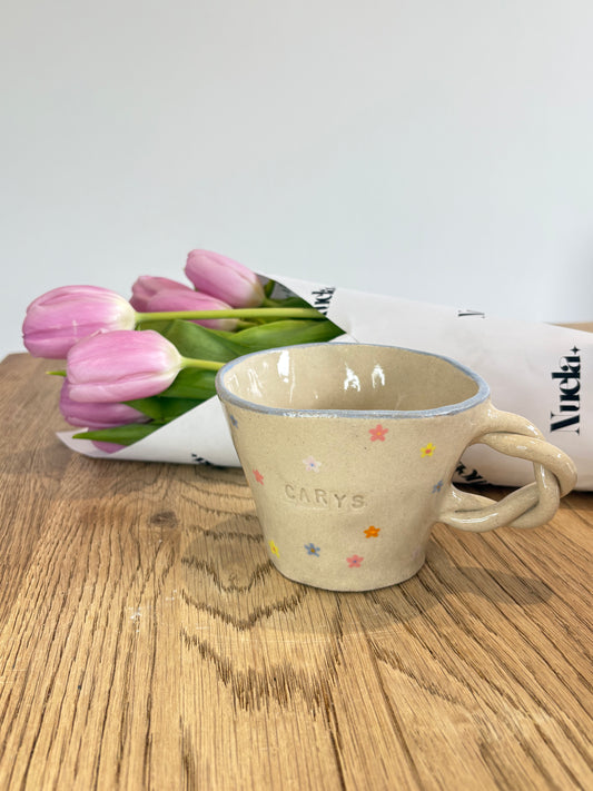 Dainty Floral Mug